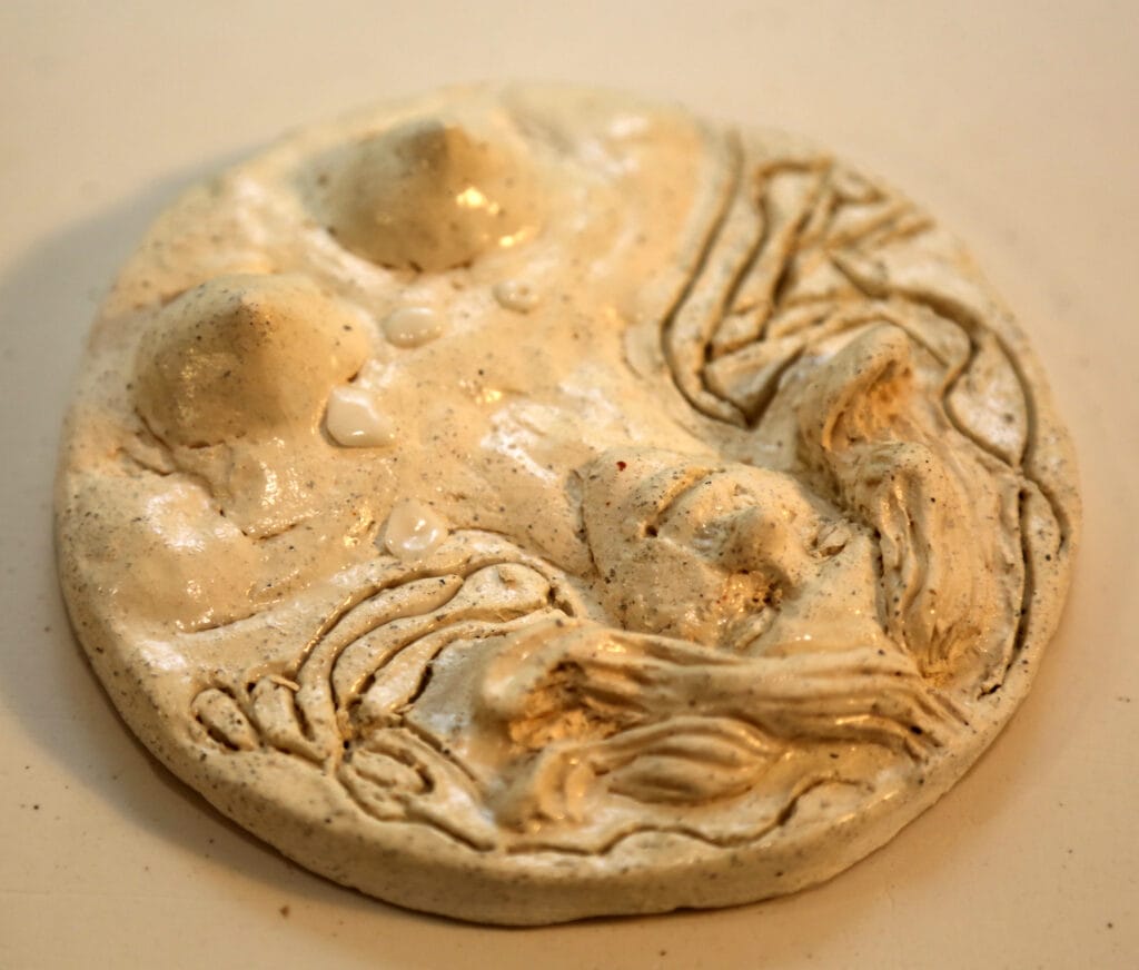 Mushroom Heads & Mycelium, detail Mushroom Heads & Mycelium, detail