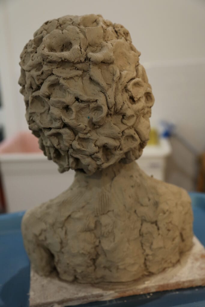 Clay Study, back Clay Study, back